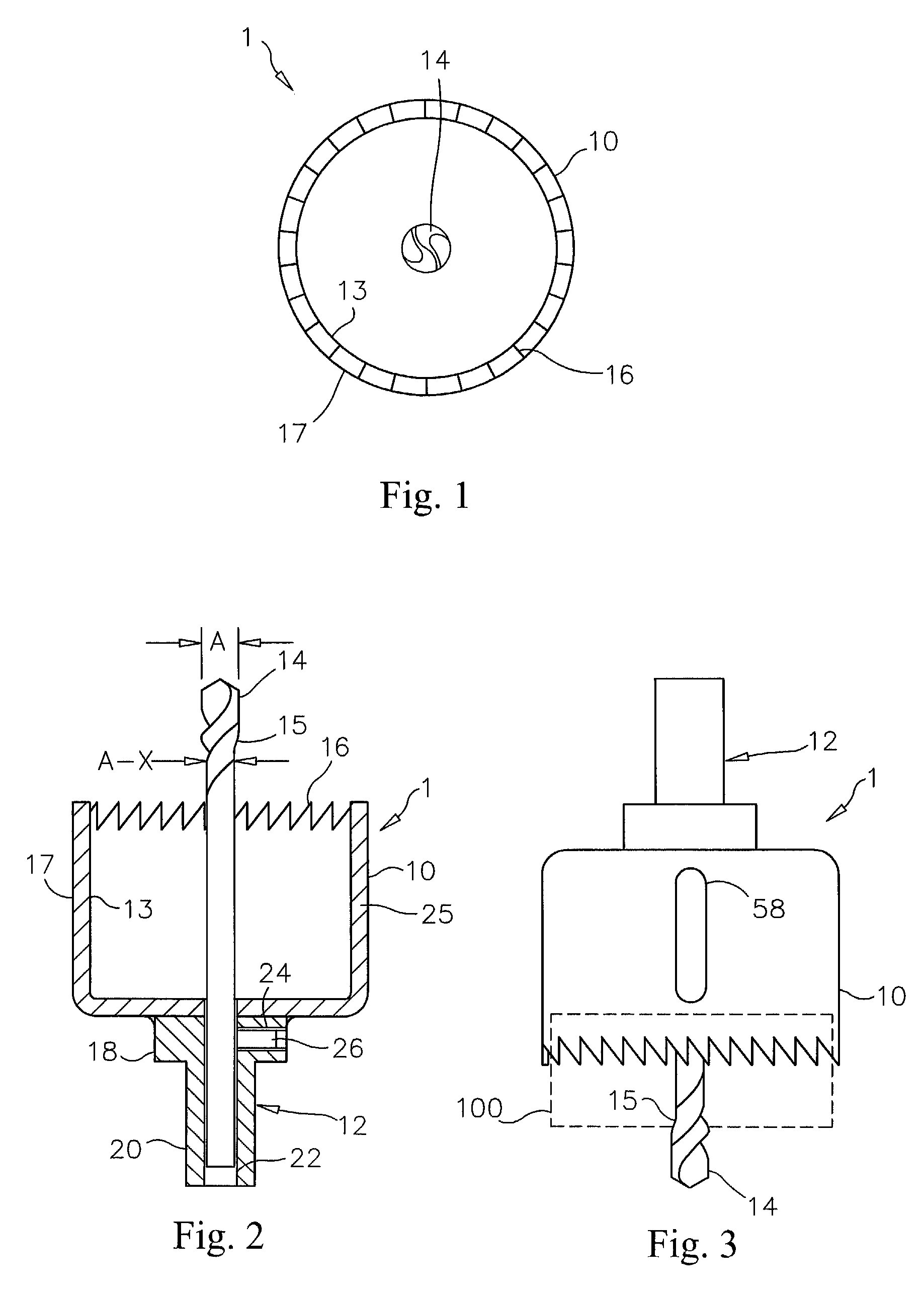 Hole saw having efficient slug removal