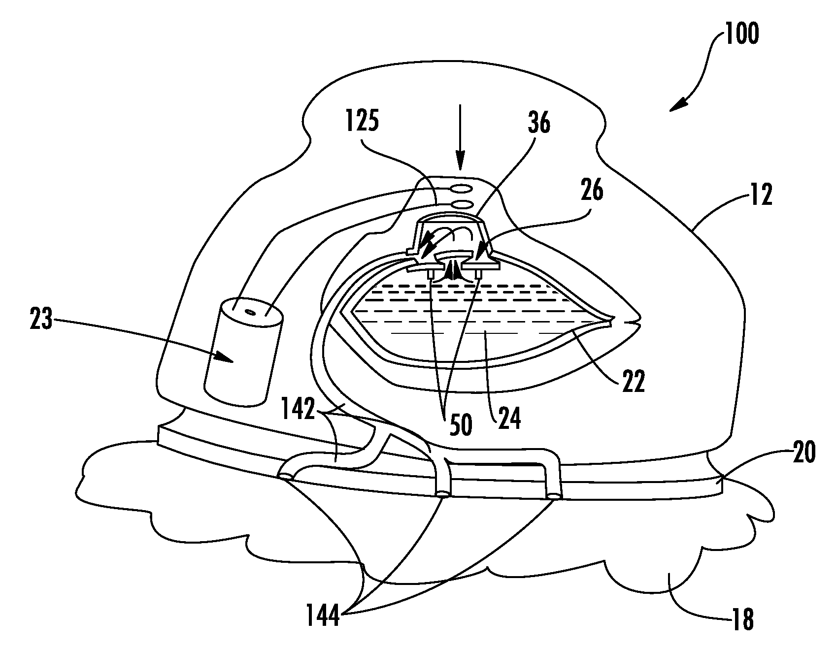 Surface scrubber with rotating pad