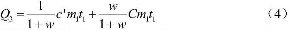 Mixed calorimetry based specific heat calculating method for frozen soil