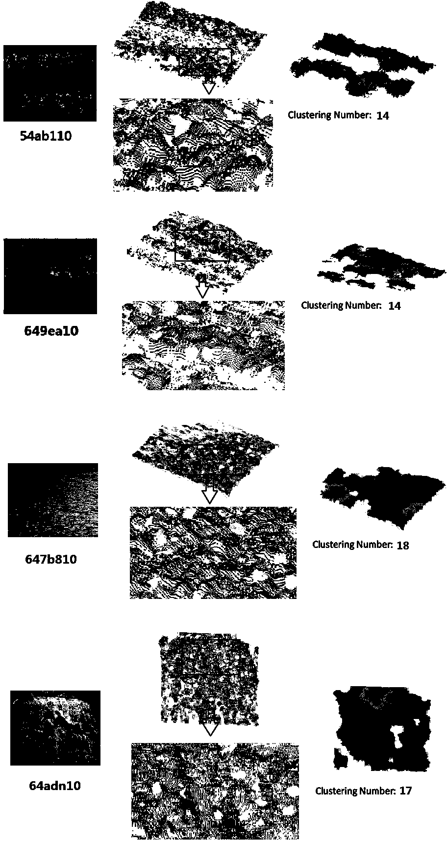 Method for synthesizing three-dimensional fluid scenes with sense of reality and space-time continuity