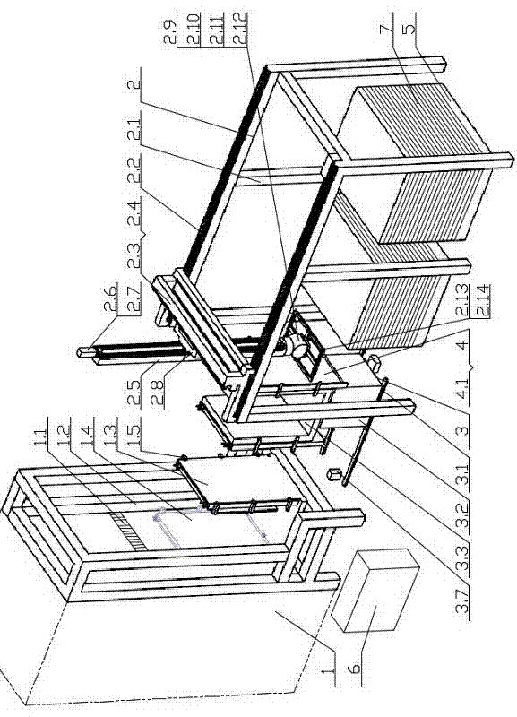 Air conditioner fin assembly automatic tube expansion system based on digital bus