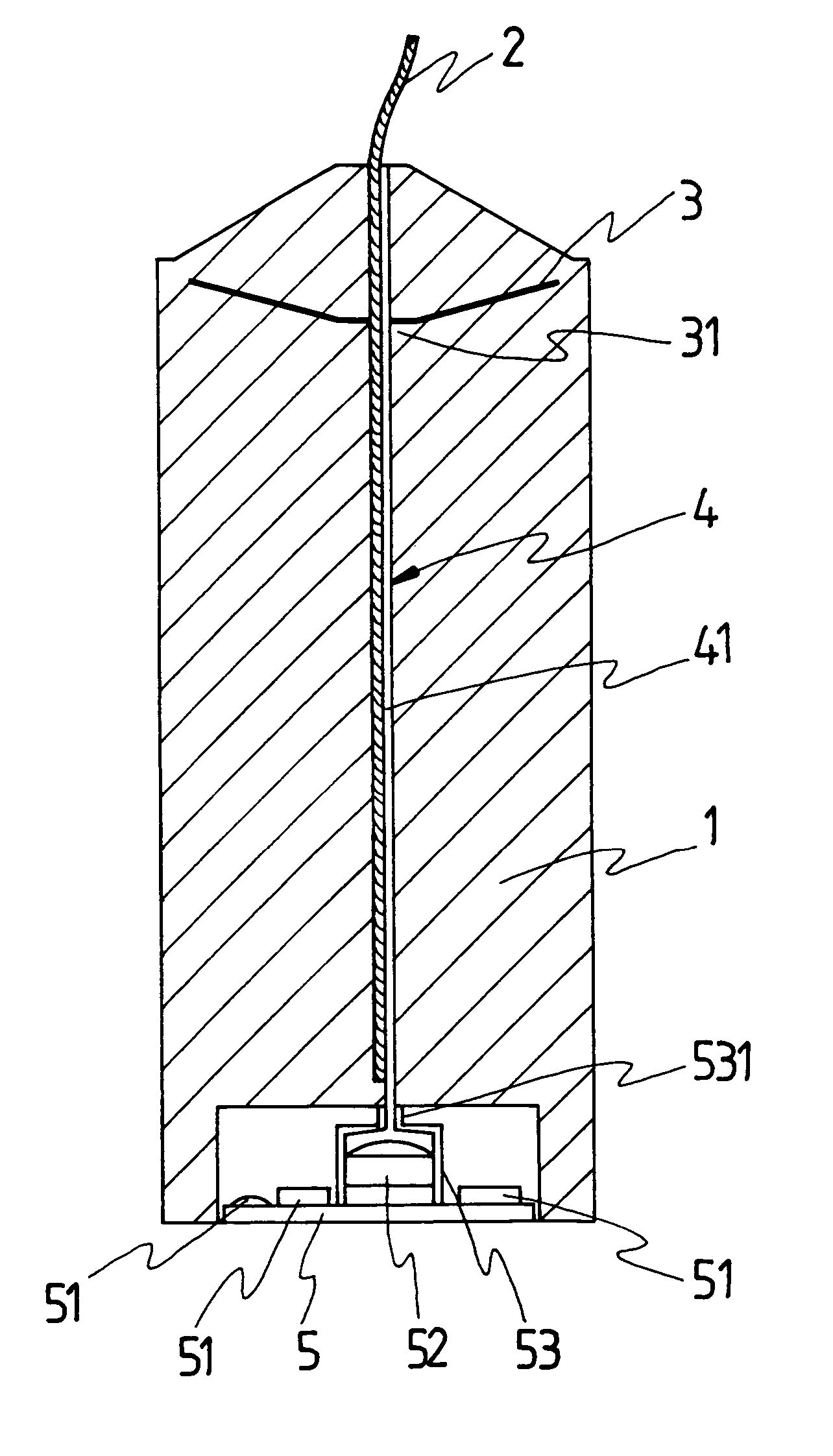 Electronic switch for drop-free candle