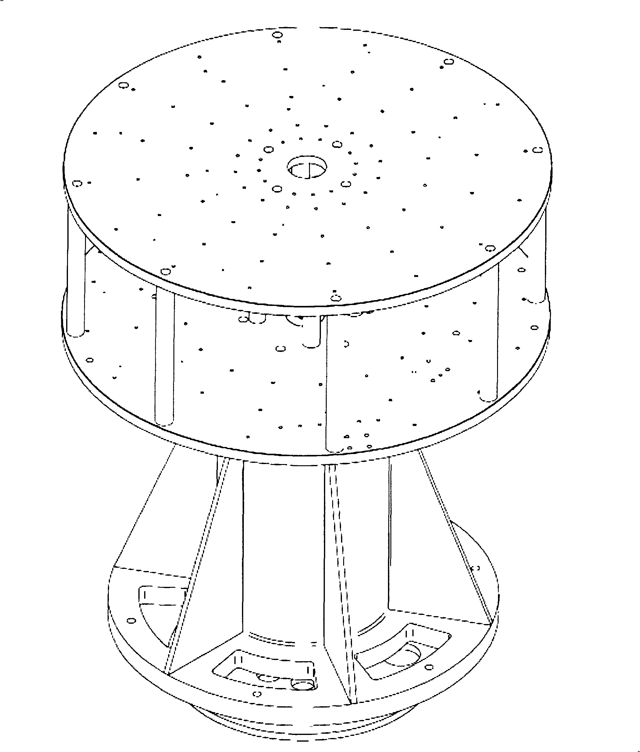 Uniaxial full physical simulation magnetic floating platform