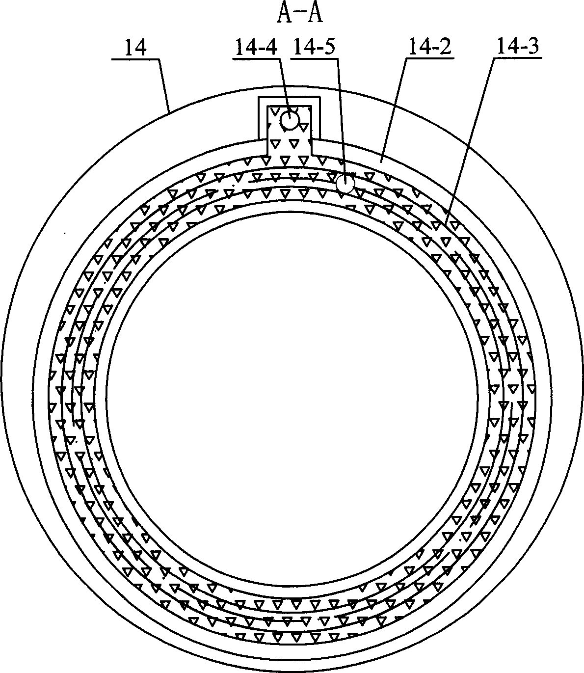 Accumulation phase-change material, and defrosting system of accumulation type air-source heat pump of using the material