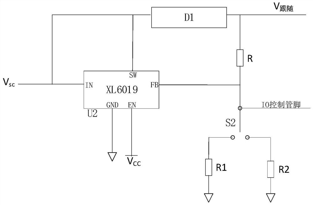 Seamless switching relay device and method based on super-capacitor direct-current back-up power source