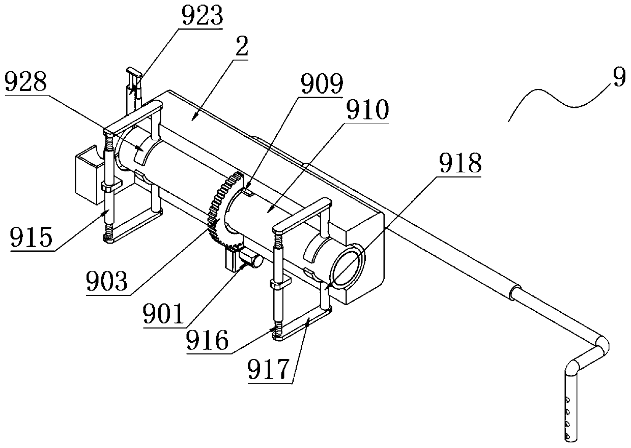 Manufacturing equipment for environment-friendly plastic hose