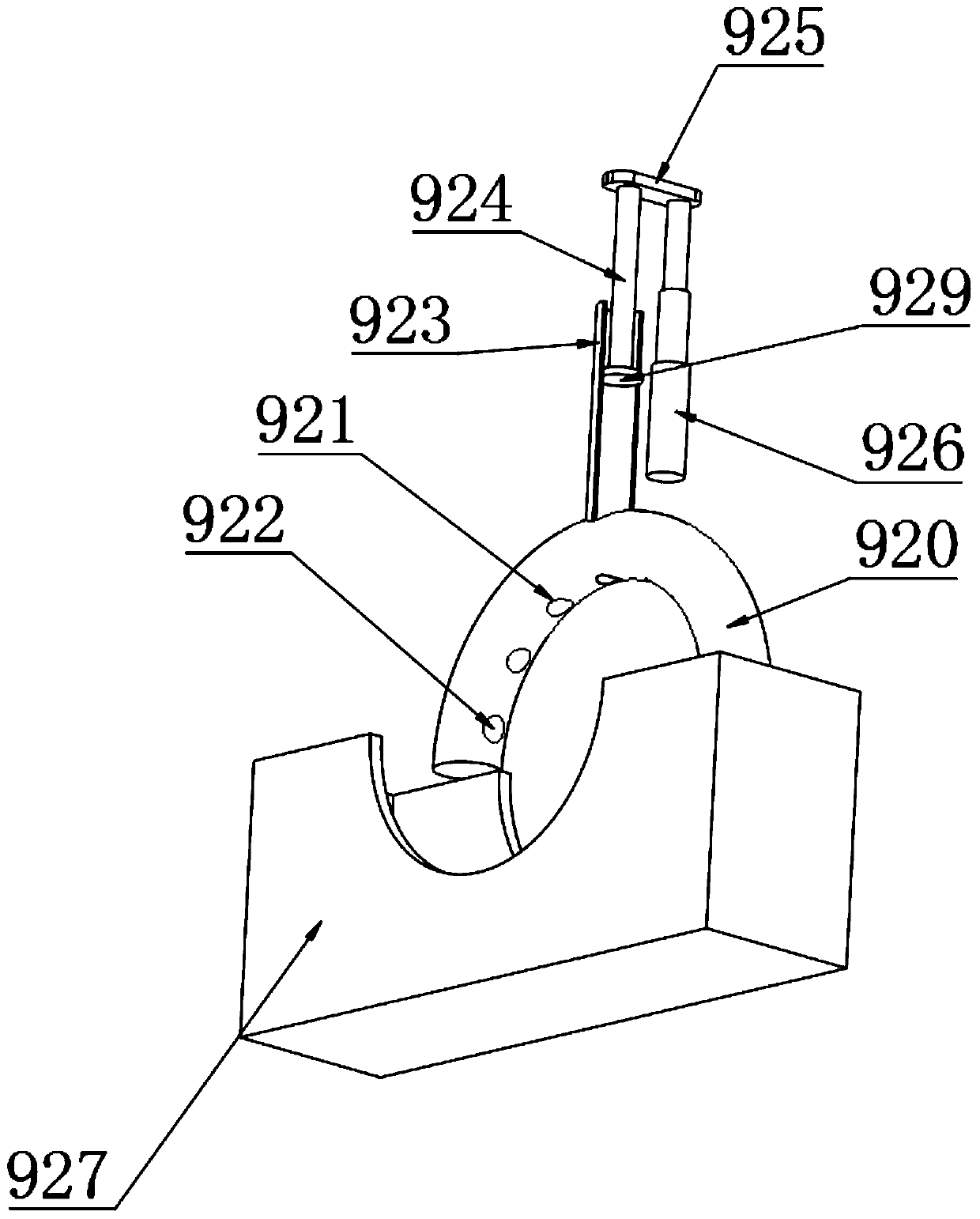 Manufacturing equipment for environment-friendly plastic hose