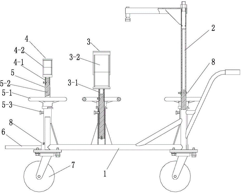 Engine docking device and docking method