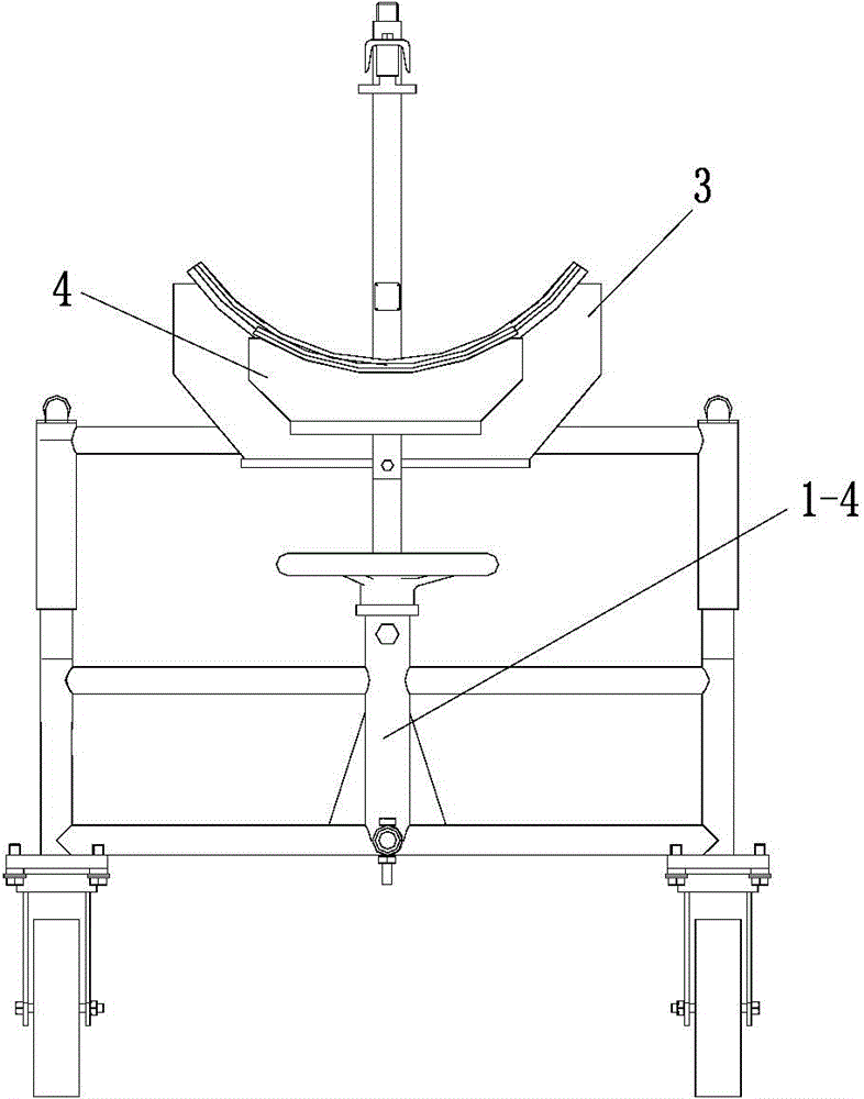 Engine docking device and docking method