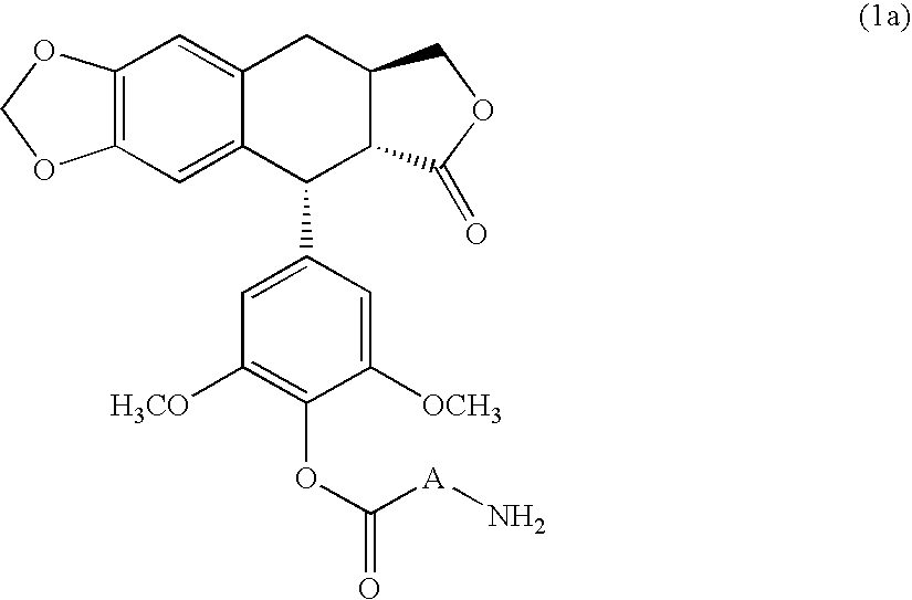 4′-demethyl-4′-O-substituted-1-deoxypodophyllotoxin derivative and geometric isomer thereof, process for the preparation thereof and anti-cancer composition comprising the same