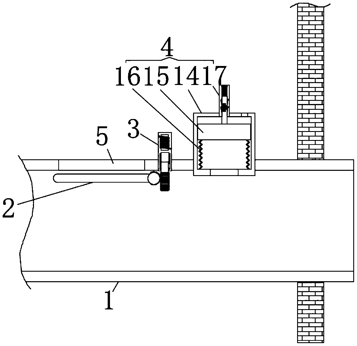 Air purification device beneficial to environmental protection and used for production factory