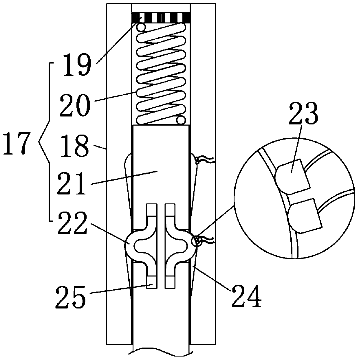 Air purification device beneficial to environmental protection and used for production factory