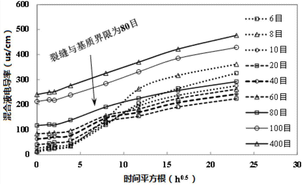 Device and method for distinguishing matrix pores from microcracks of shale reservoir