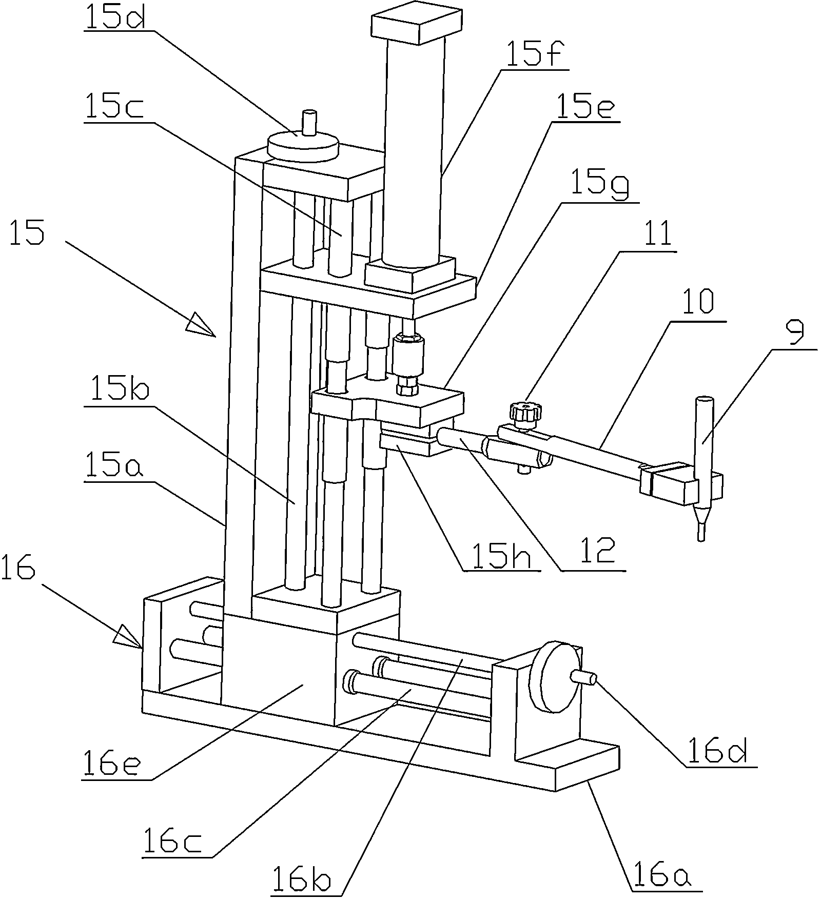 Automatic double-station gluing machine