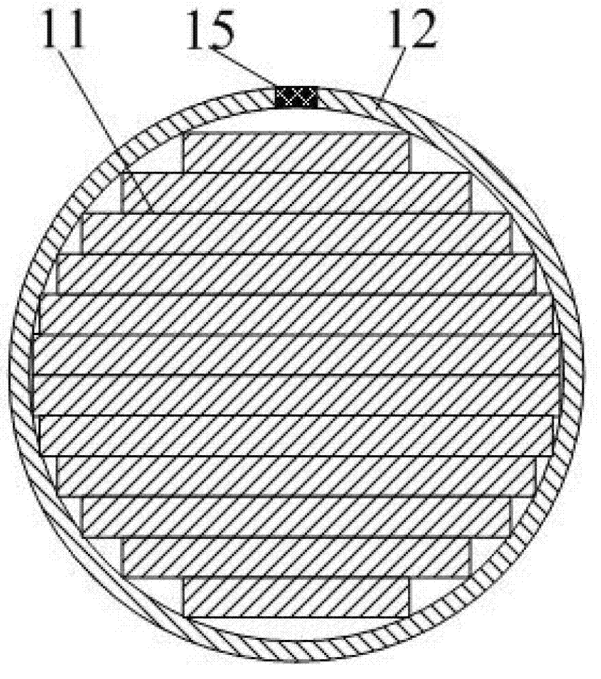 Superconducting strand based on ReBCO high-temperature superconducting tape