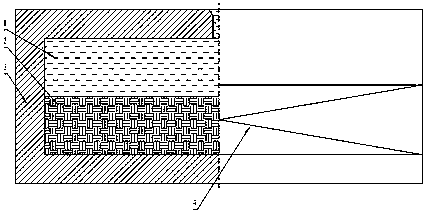 Method for manufacturing ceramic reinforcement metal matrix composite material using preform cast-infiltration through inductance coil transverse flux heating