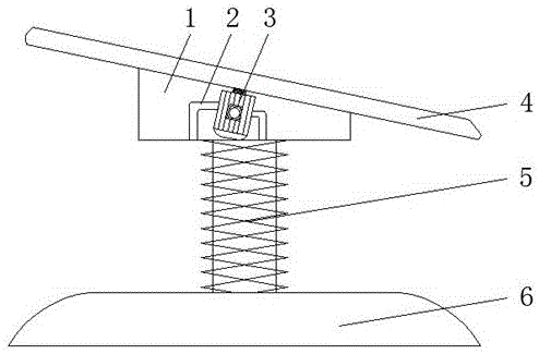 Shunt dust removal device for tea