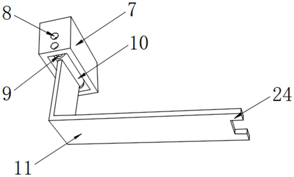 Clamping seat profile for improving tuyere mounting efficiency