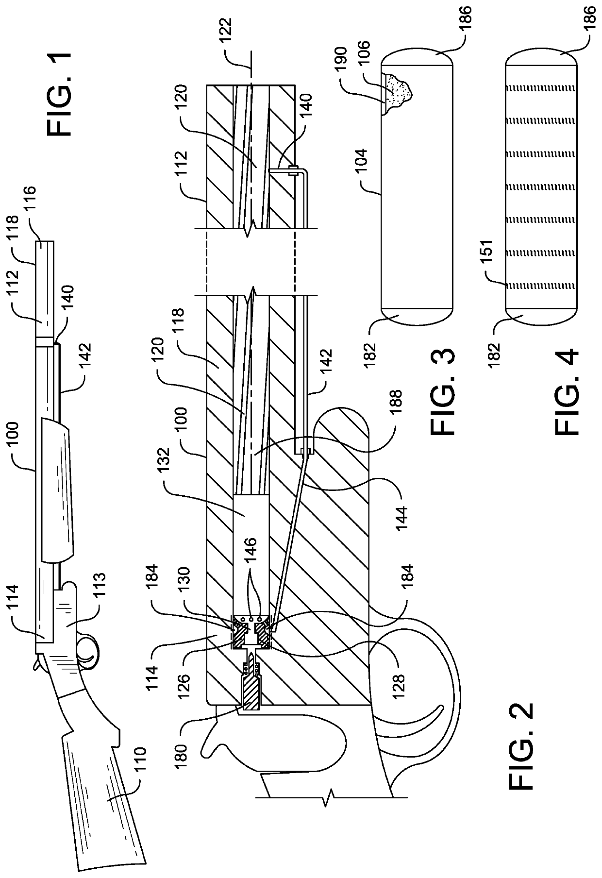 Muzzleloader with gas powered ejection