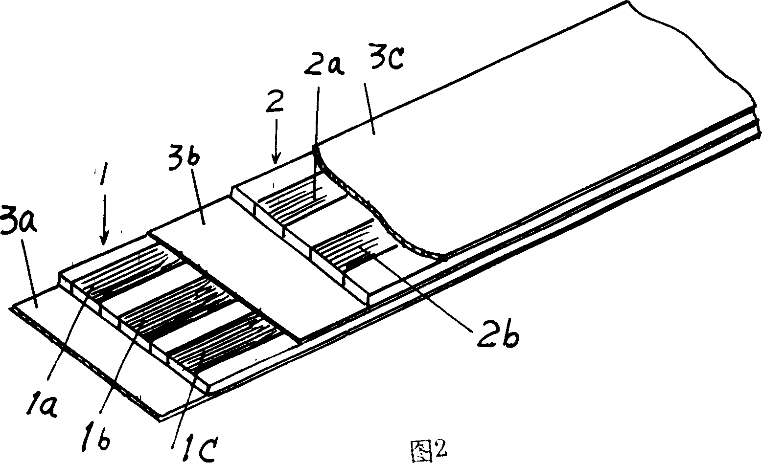 Fire-resisting plastic insulating conductive band