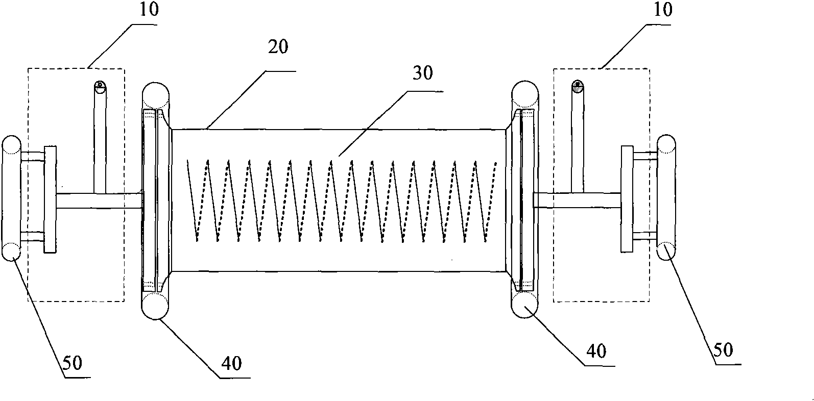 Protective resistor for use in ultrahigh-voltage very fast transient overvoltage test