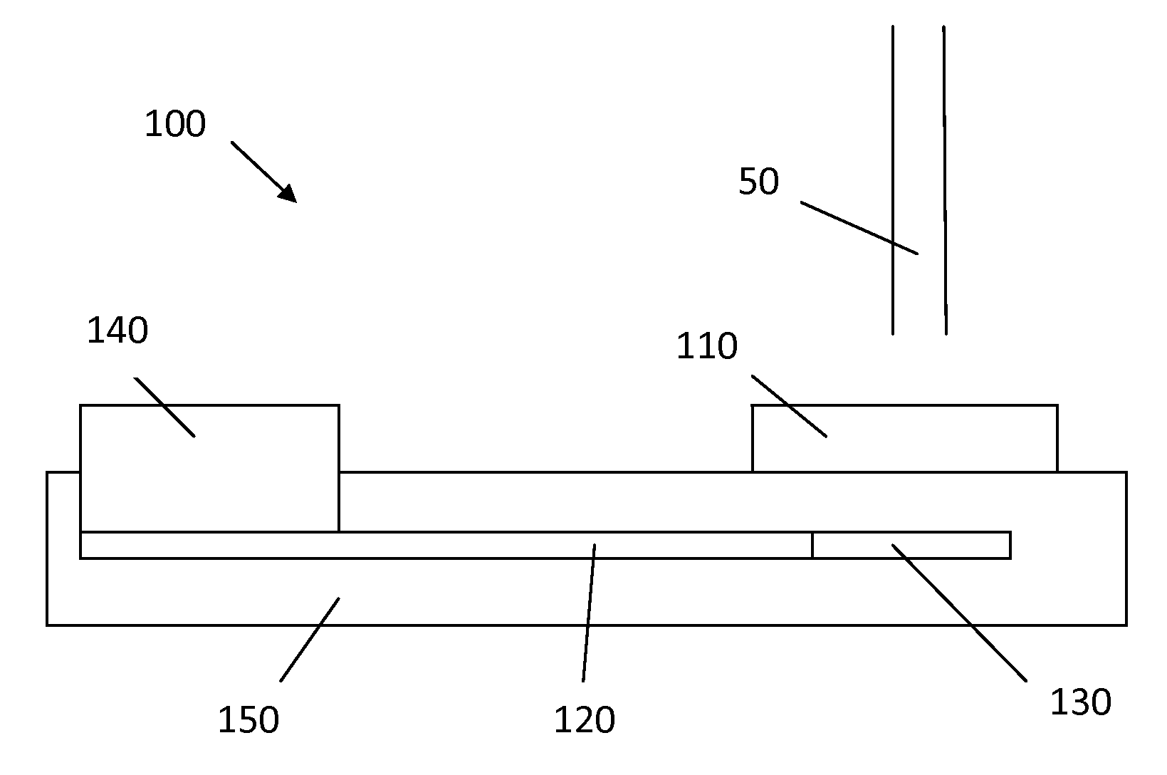 Transparent Photonic Integrated Circuit