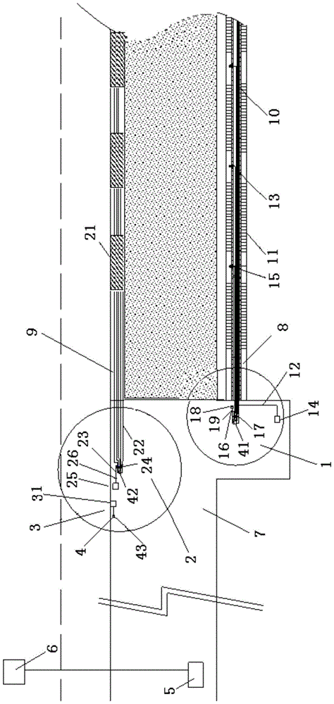 A multi-parameter and multi-measuring point monitoring device for coal mine gas disasters