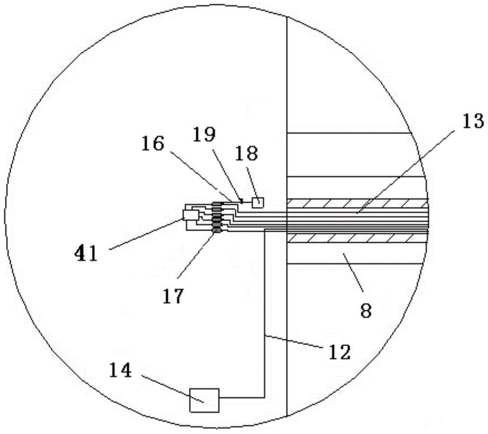 A multi-parameter and multi-measuring point monitoring device for coal mine gas disasters