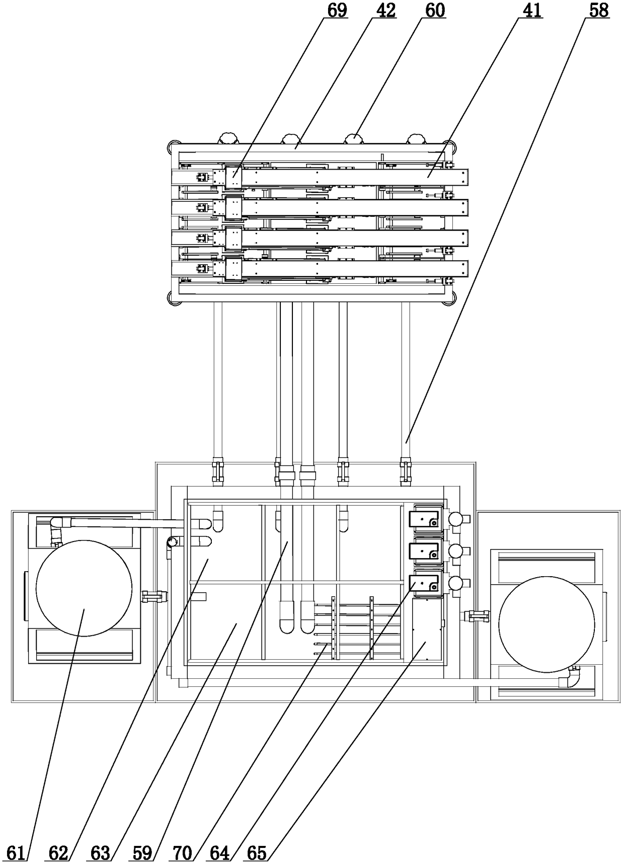 ic lead frame chip electroplating silver plating machine