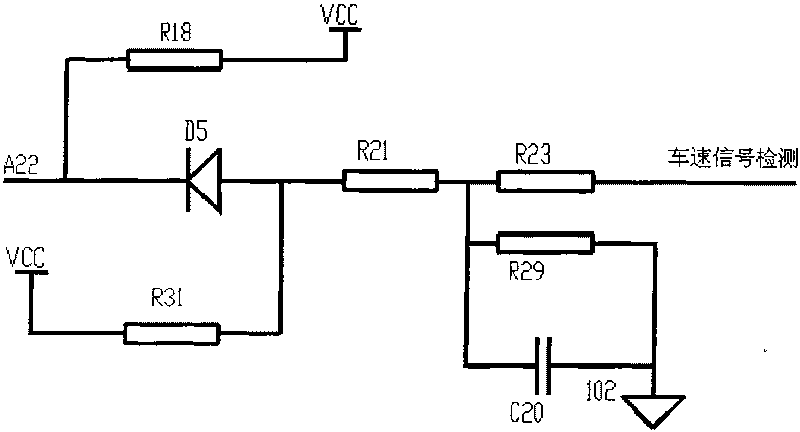 Combination meter for cars