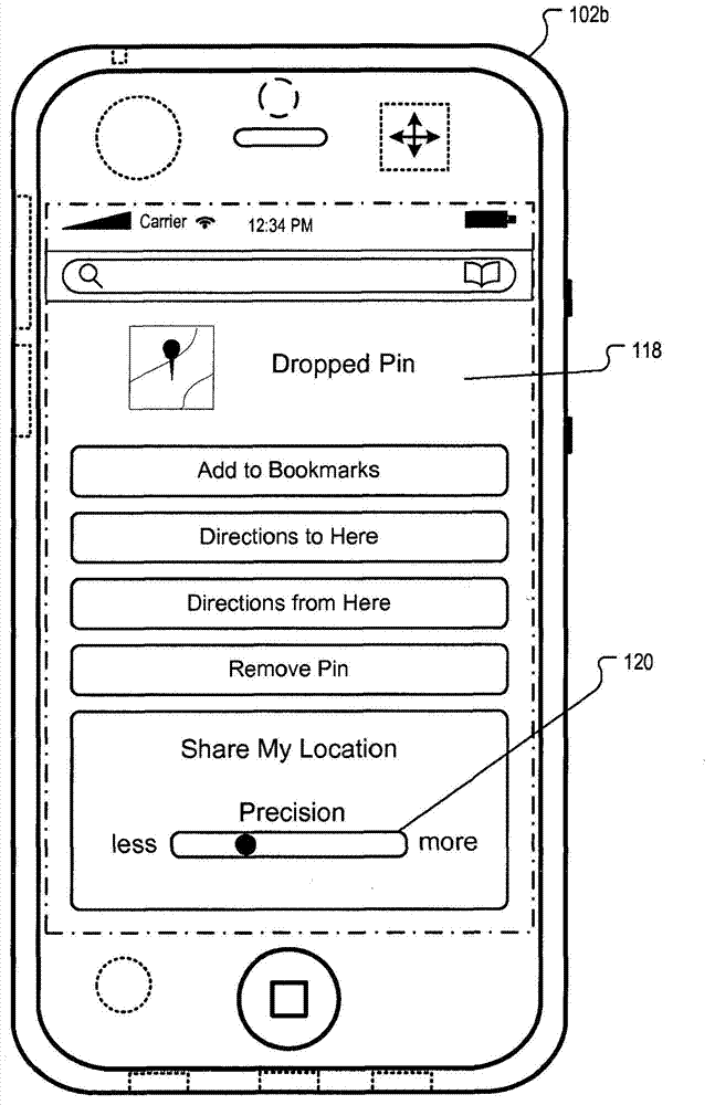 Variable precision location sharing