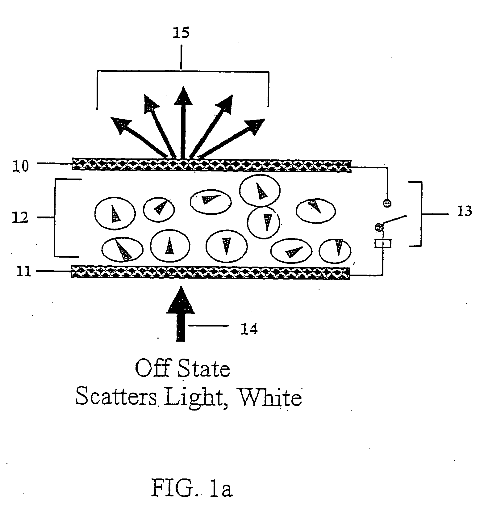 Transmissive or reflective liquid crystal display and process for its manufacture