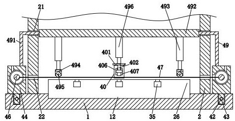 Wood board cutting and scribing device for furniture production