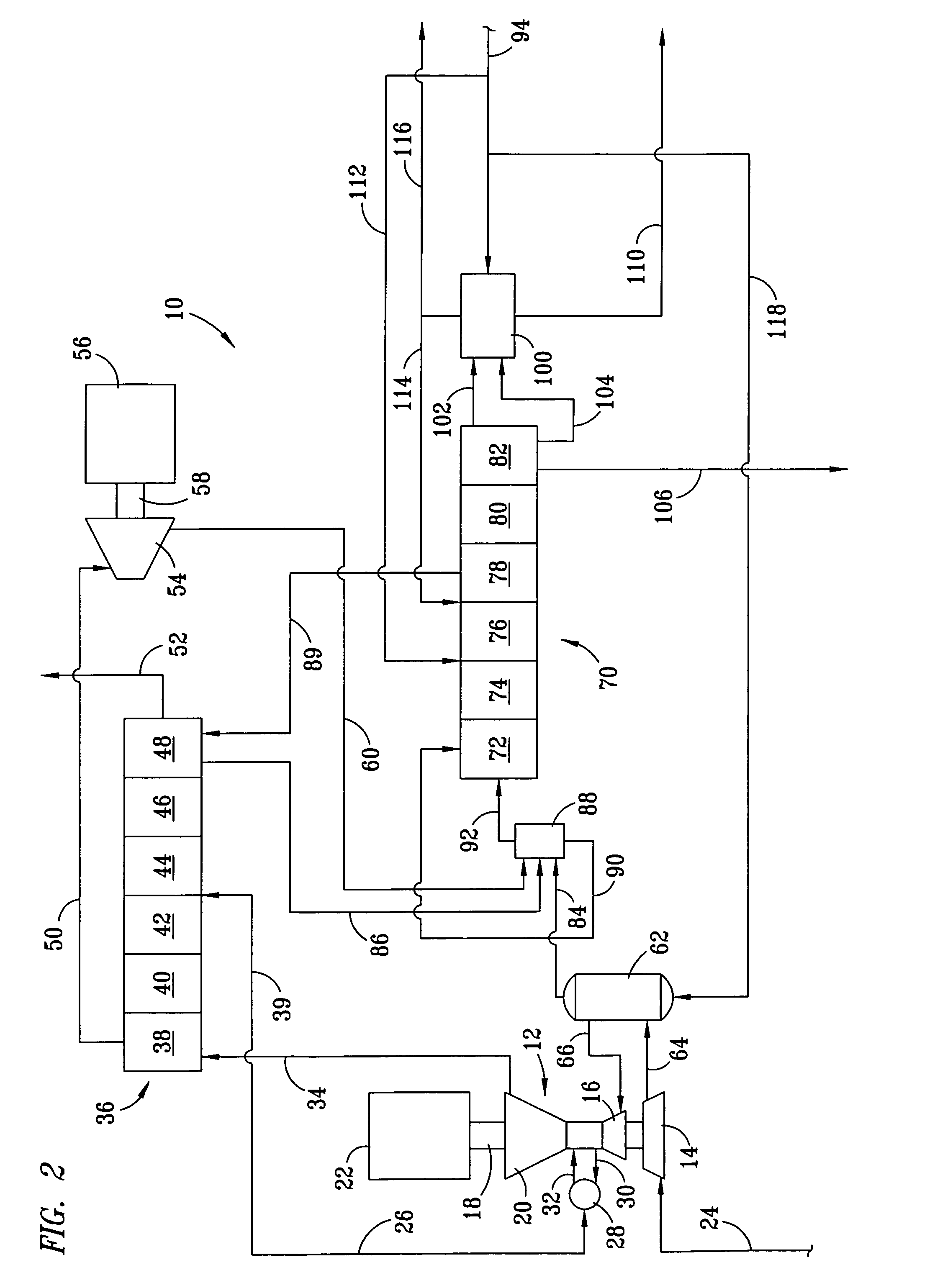 Method for producing a distillate stream from a water stream containing at least one dissolved solid