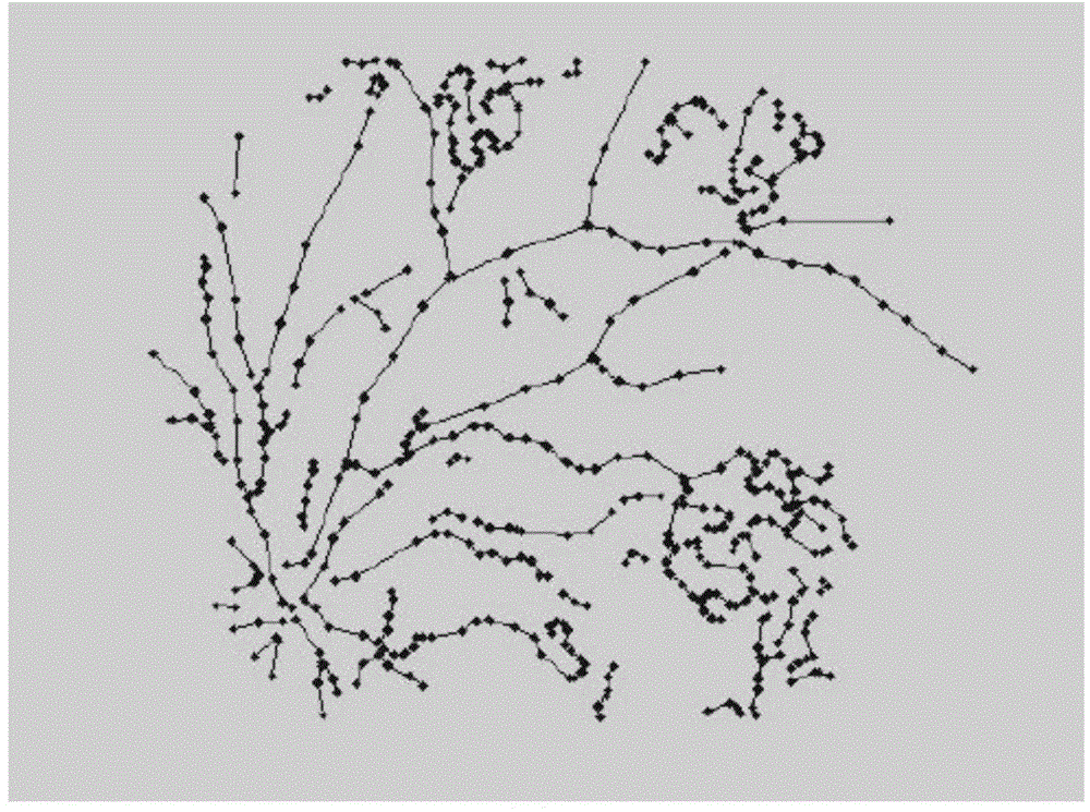 Arteriovenous retinal vessel segmentation method for eye fundus image