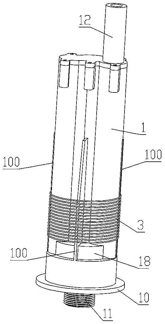 Bare wire preheating electric heater and water storage bare wire preheating electric water heater