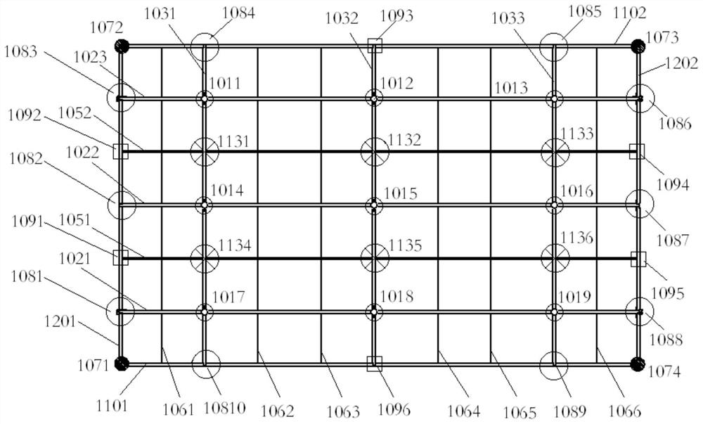 Glue joint assembly process method for string-stretching type semi-rigid substrate frame