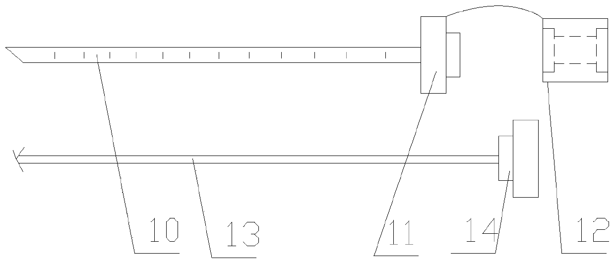 Using method of vector positioning puncture auxiliary device