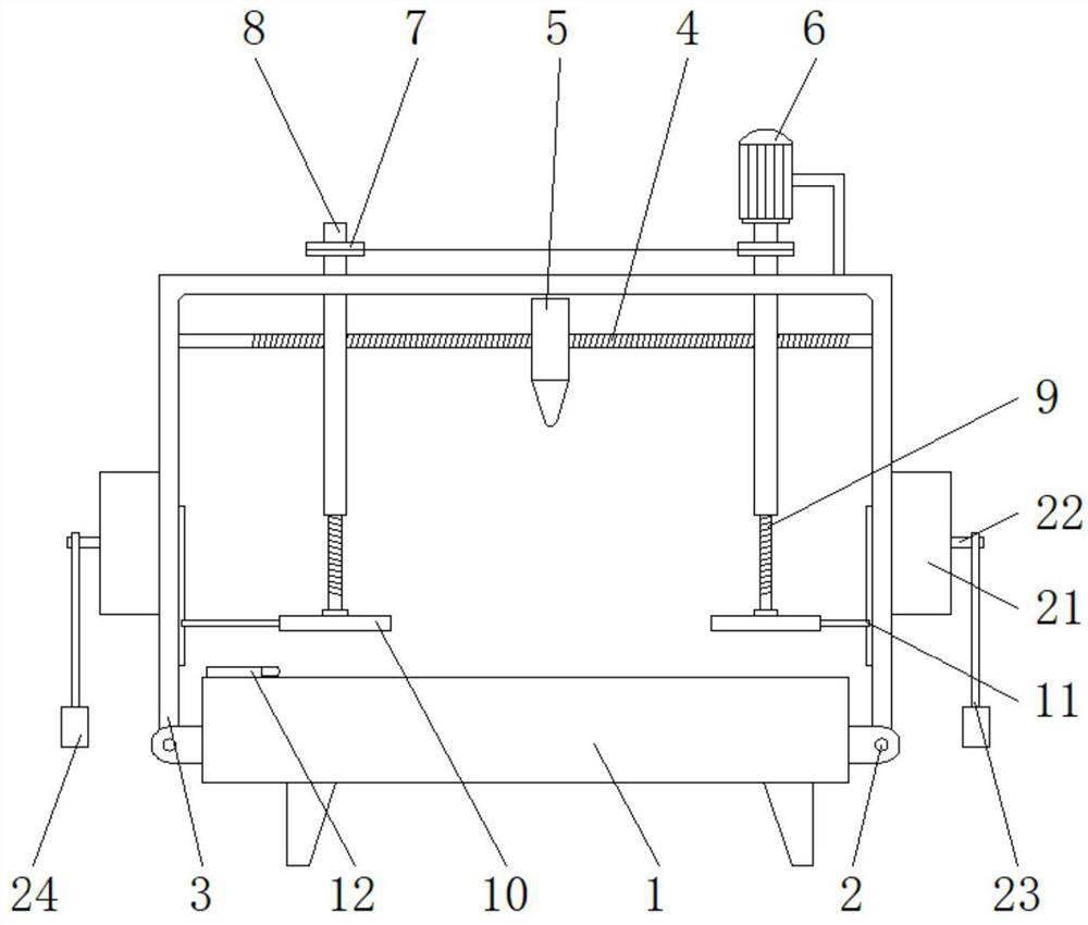 Advanced laser processing equipment capable of achieving quick focusing and preventing light beam deviation