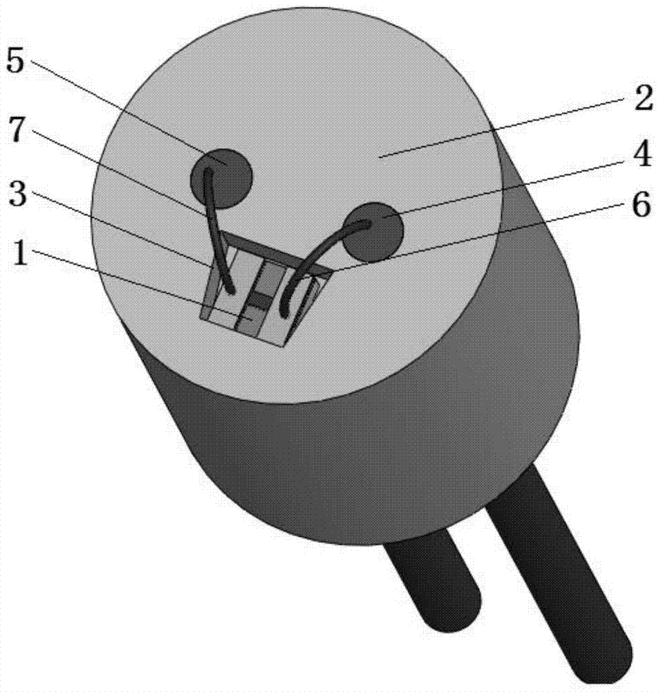 Low-ignition-voltage and high-power-output miniature detonator