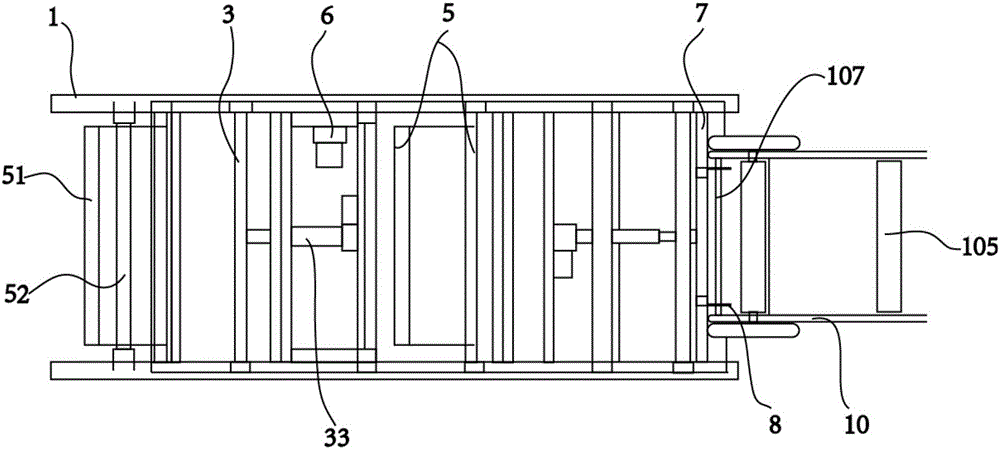 Roller-type patient transfer device and method thereof for transferring patients