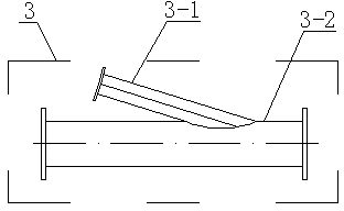 Top-distribution energy-saving high-concentration anaerobic fermentor