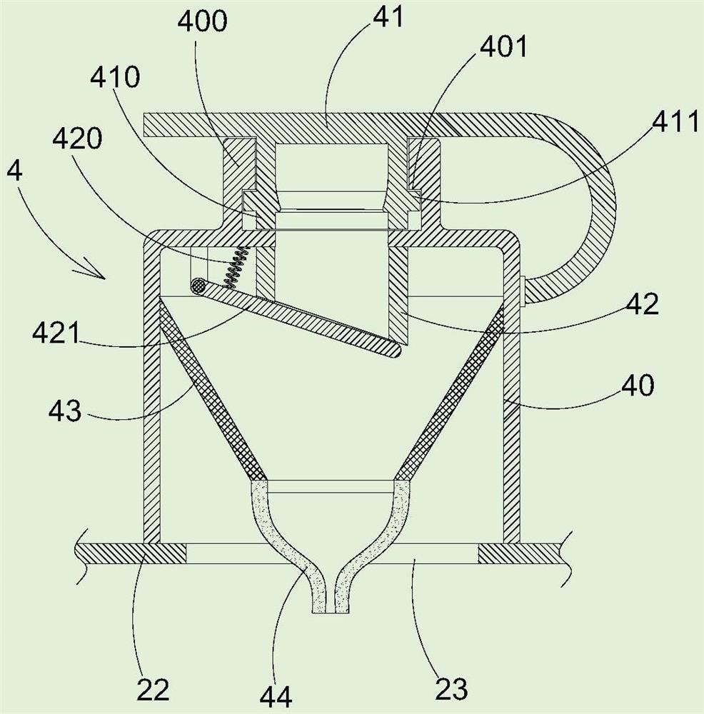 Intraperitoneal hyperthermic perfusion catheter fixing device for ovarian cancer treatment