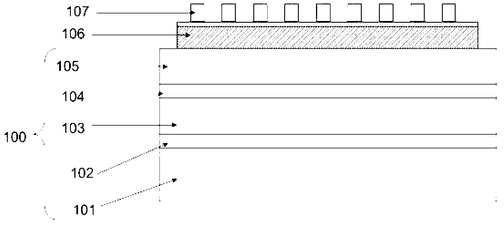 Large-area bonding structure of semiconductor substrate and manufacturing method thereof