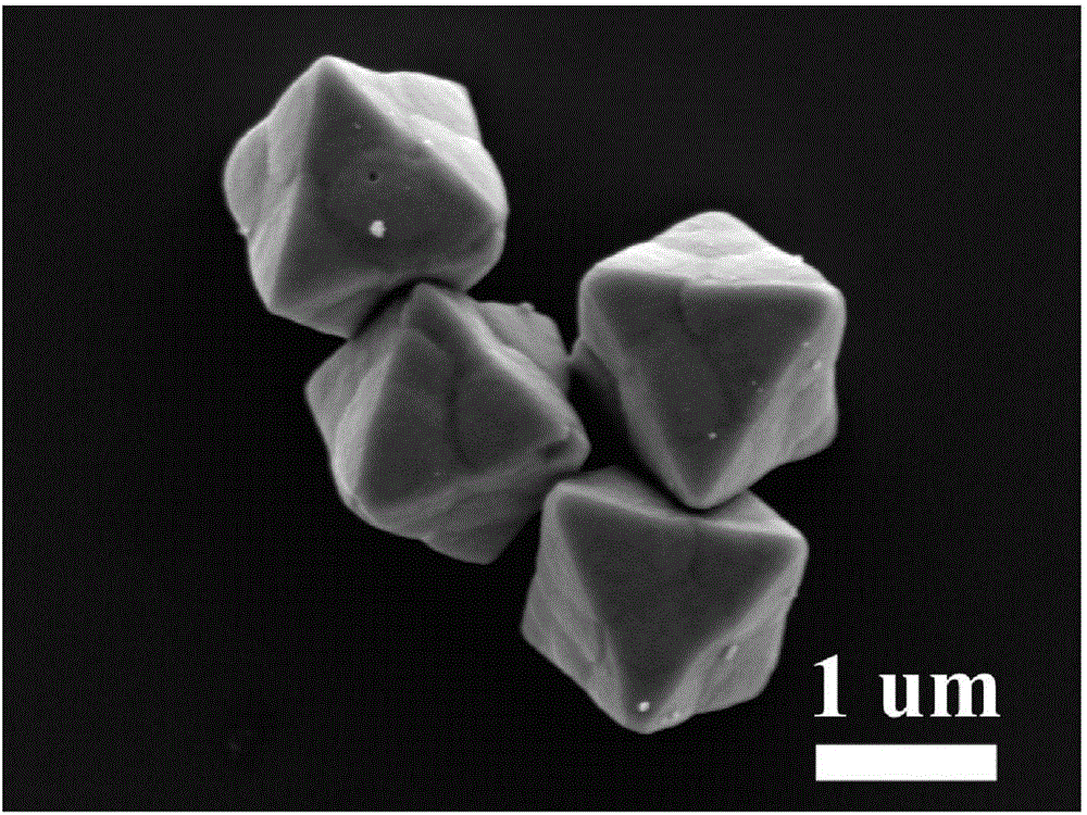 Cu2O-Au composite microparticle surface enhanced Raman scattering active substrate and production method thereof