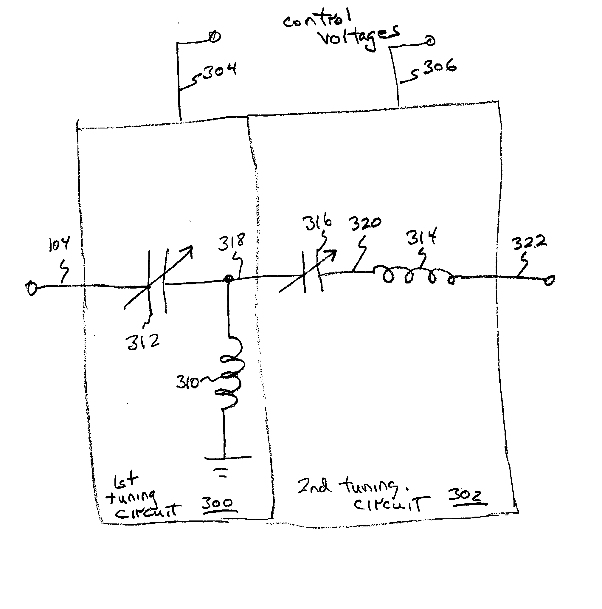 System and method for impedance matching an antenna to sub-bands in a communication band