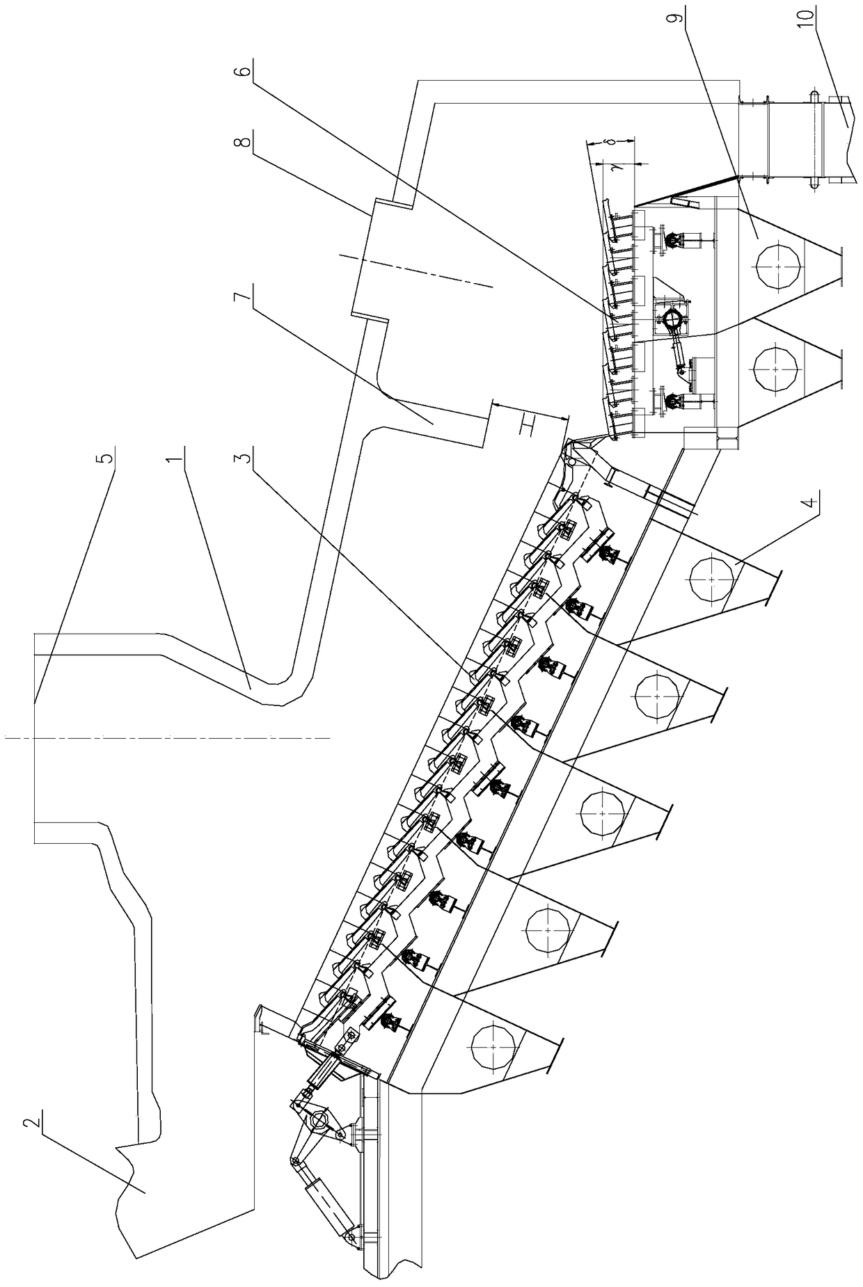 Domestic waste incinerator