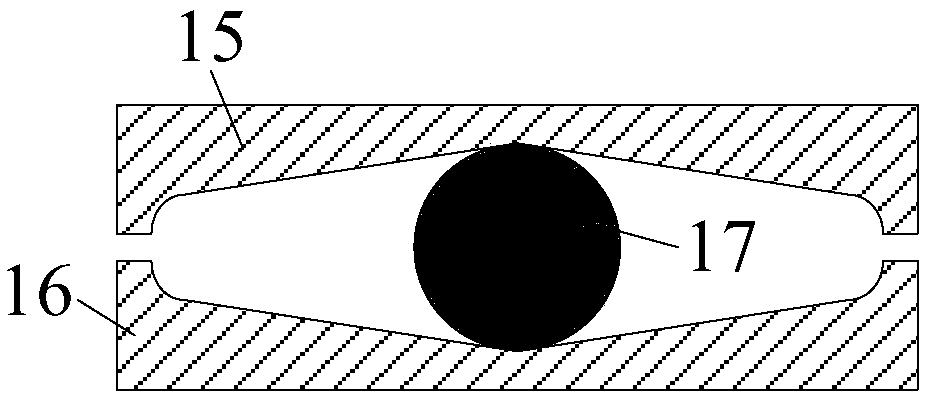 Double-column swinging bridge pier structure using TMD seismic absorption measure