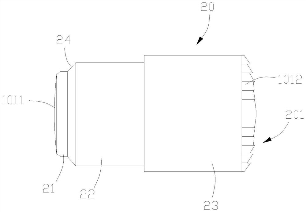 Multi-focus artificial cornea and preparation process thereof