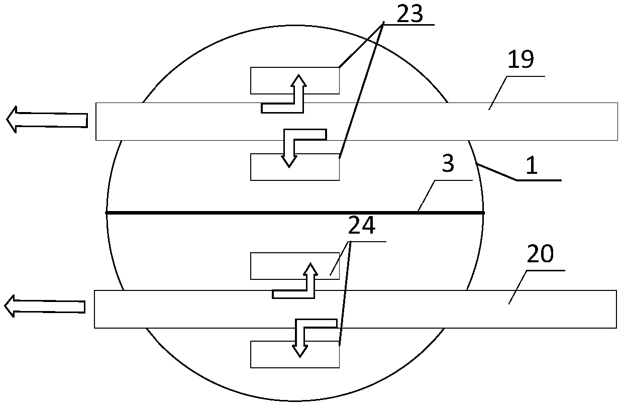 Raw coal bin system and operation method adapting to flexible blending of fuel of coal-fired boiler